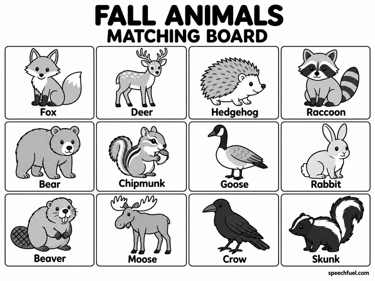 Mega Fall Matching Boards Bundle