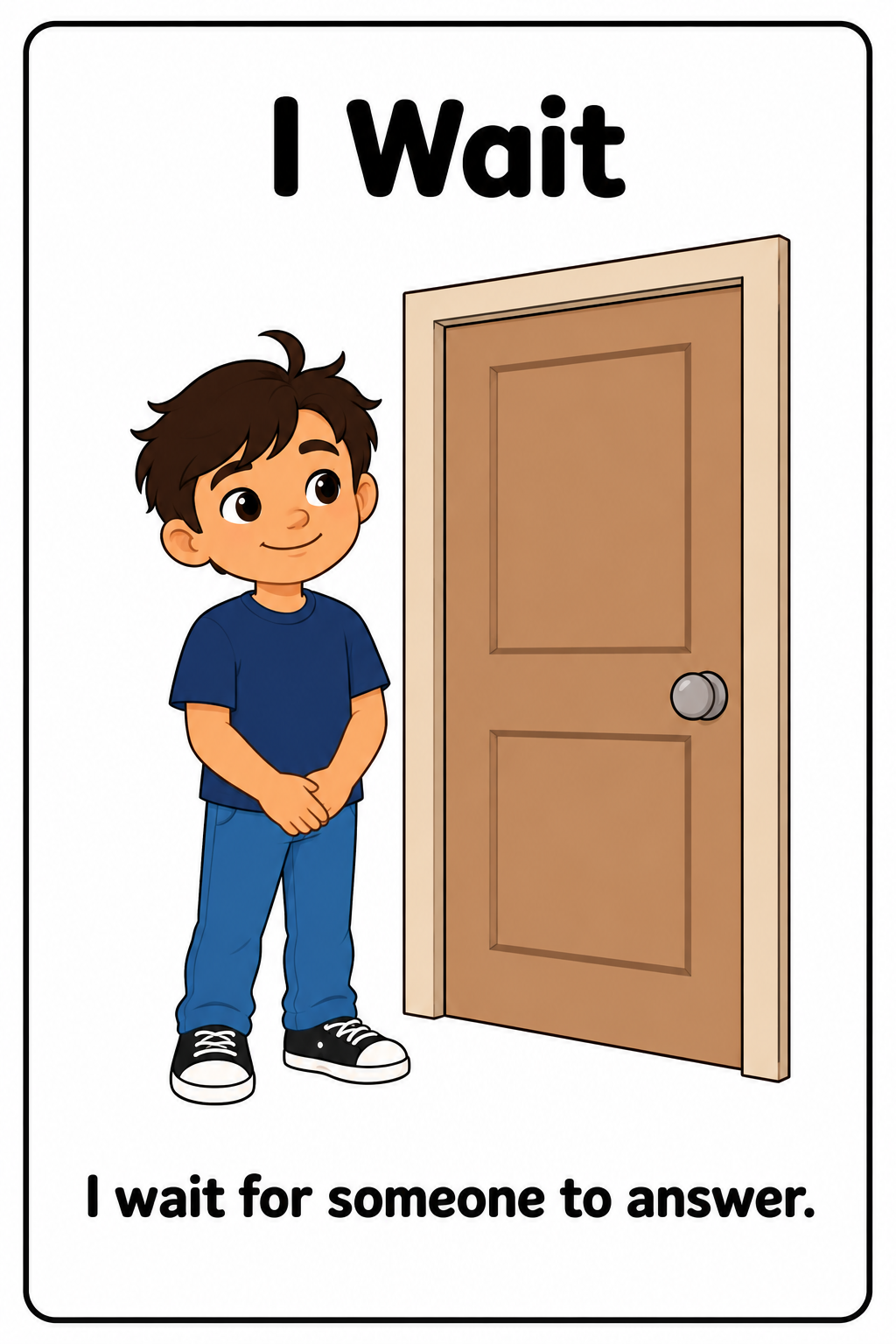 Knocking Before Entering Social Story