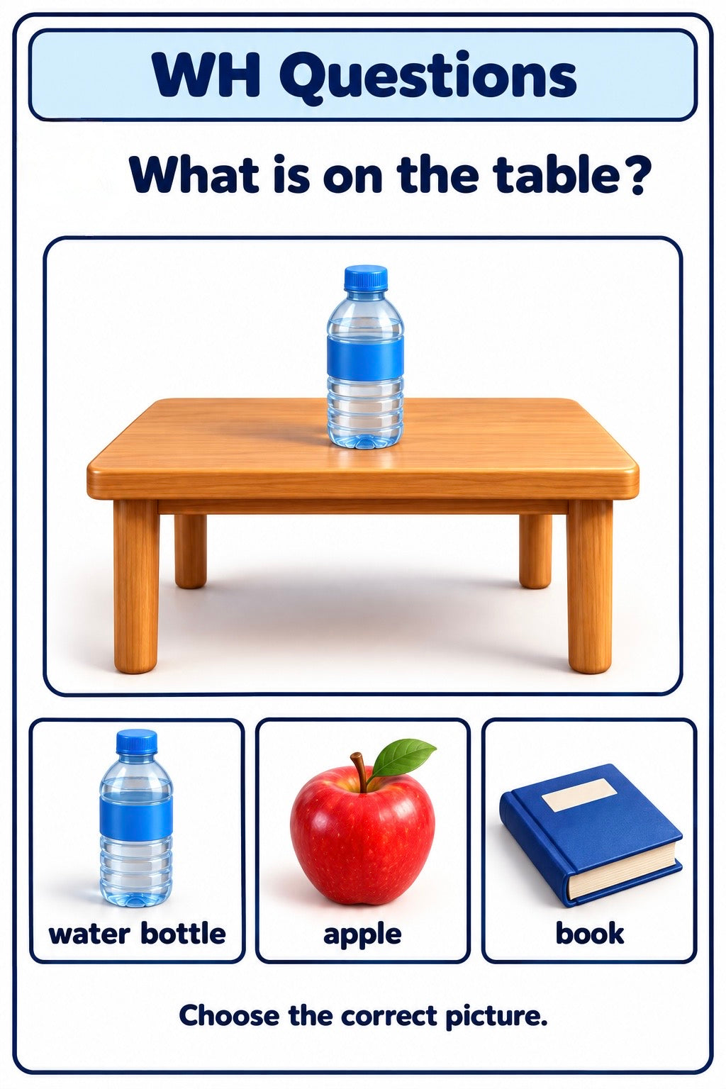 WH Questions Worksheets| 28 Printable Visual Cards