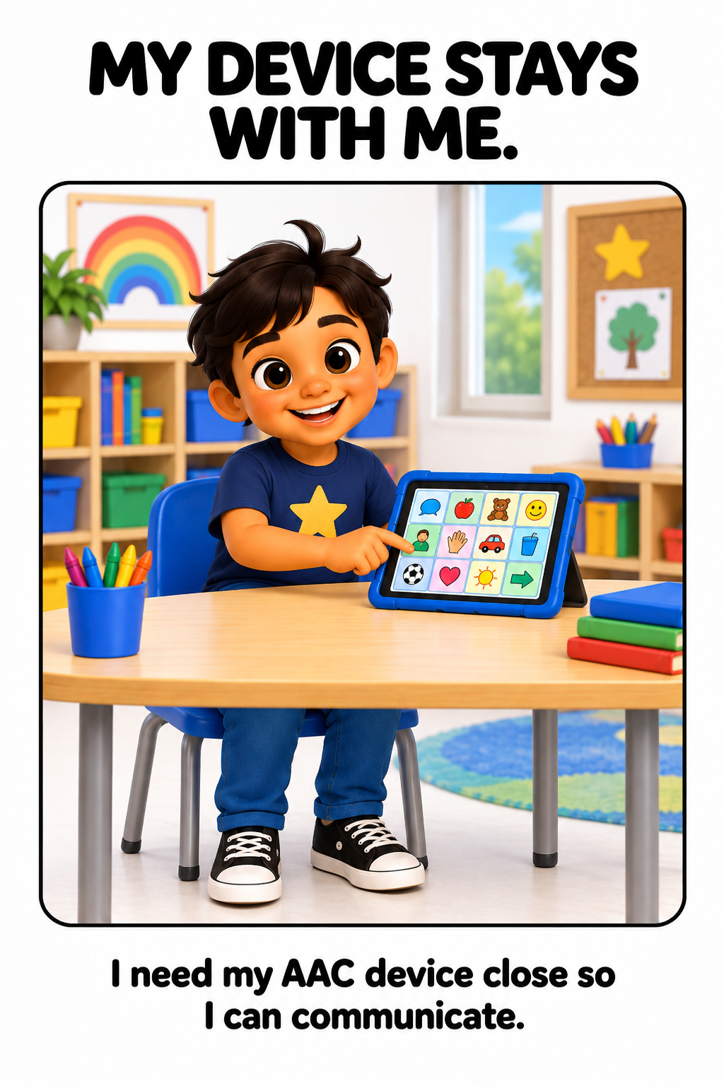 My AAC Device Is Not a Toy Social Story