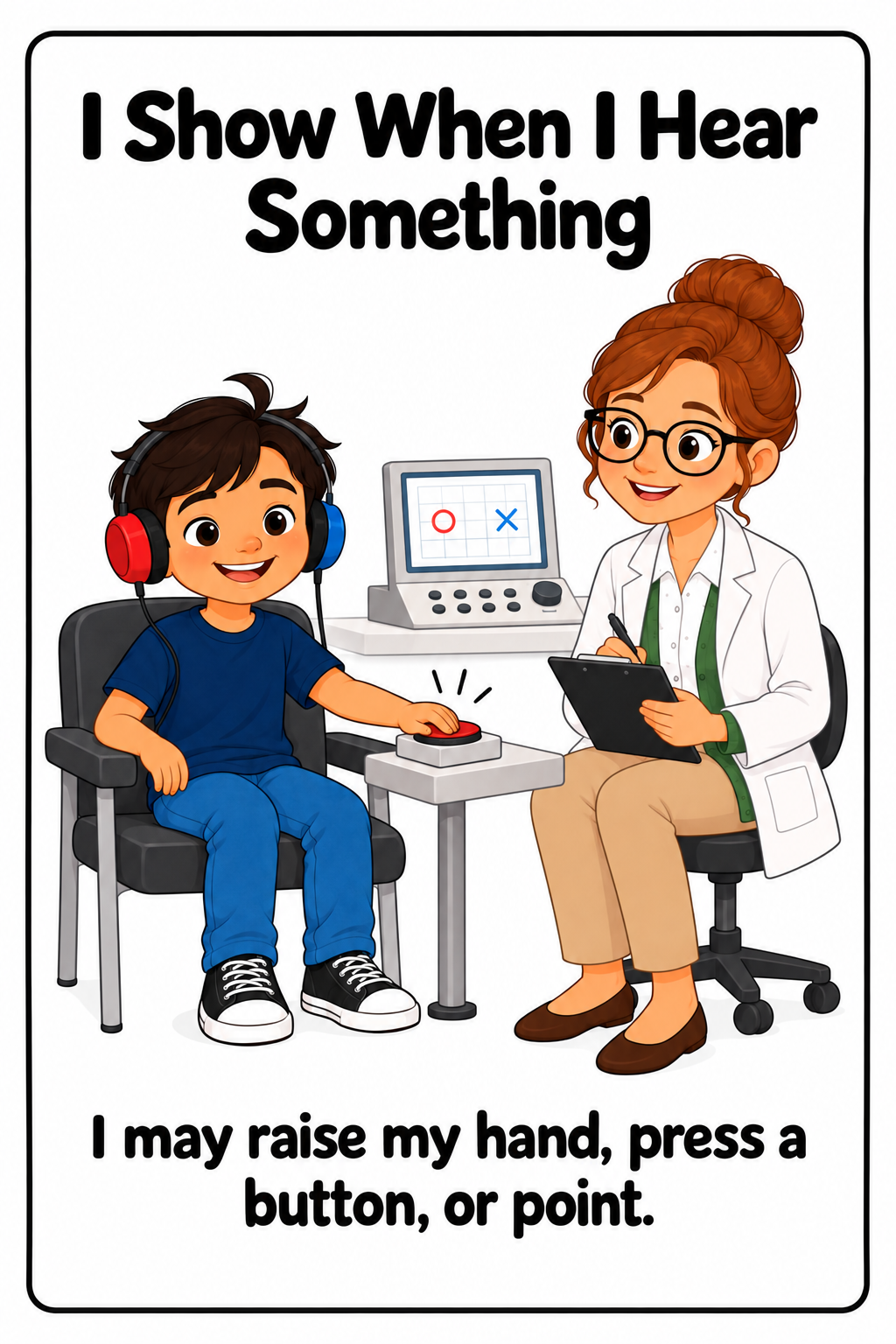Getting a Hearing Test Social Story