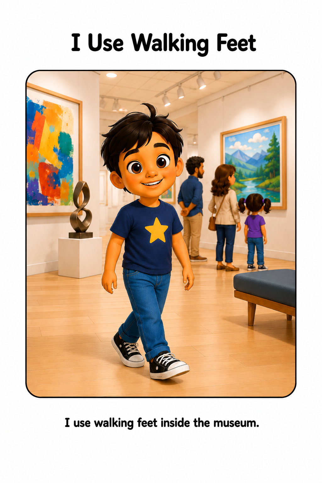 Going to the Art Museum Social Story
