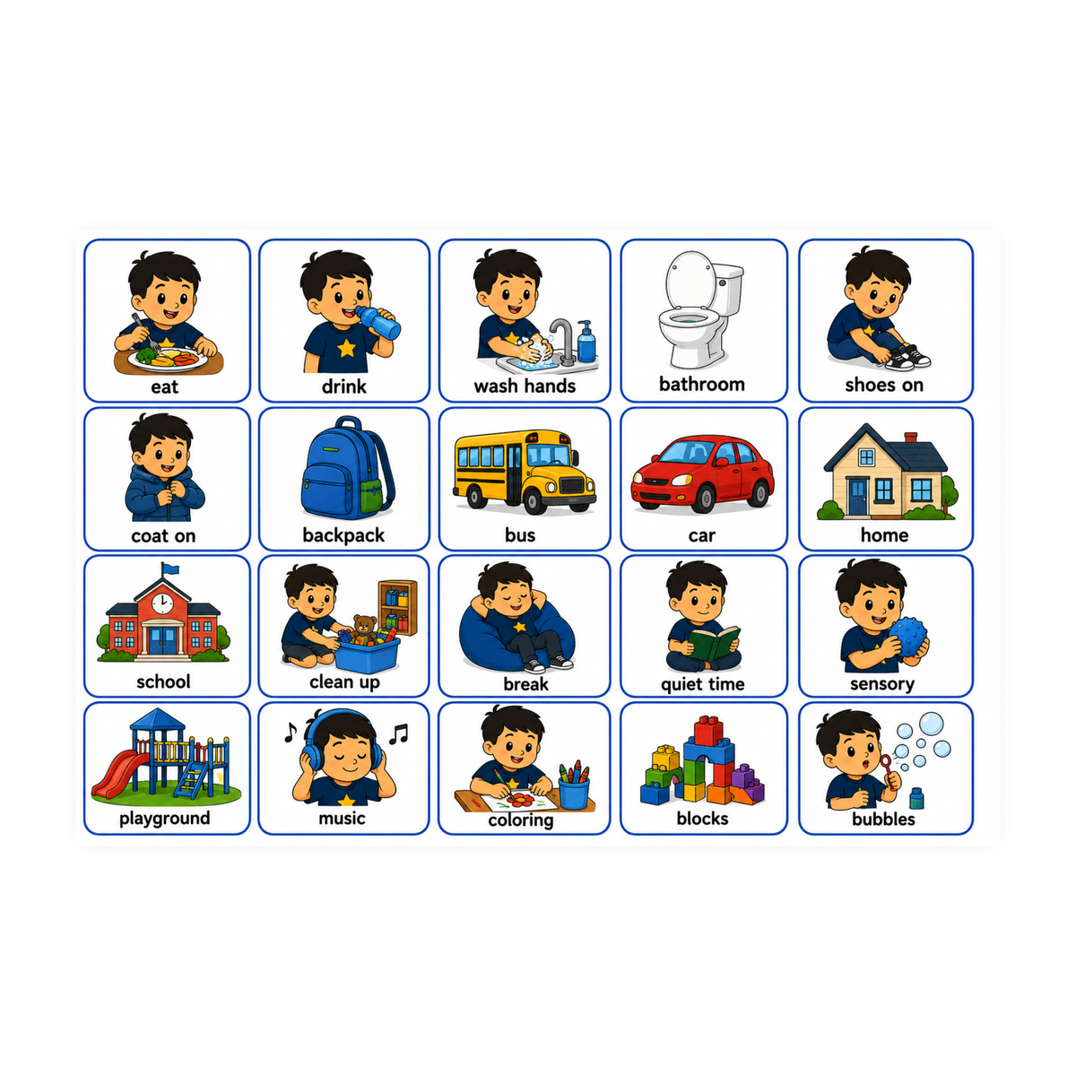 First Then Board Visual Supports for Autism | Speech Fuel