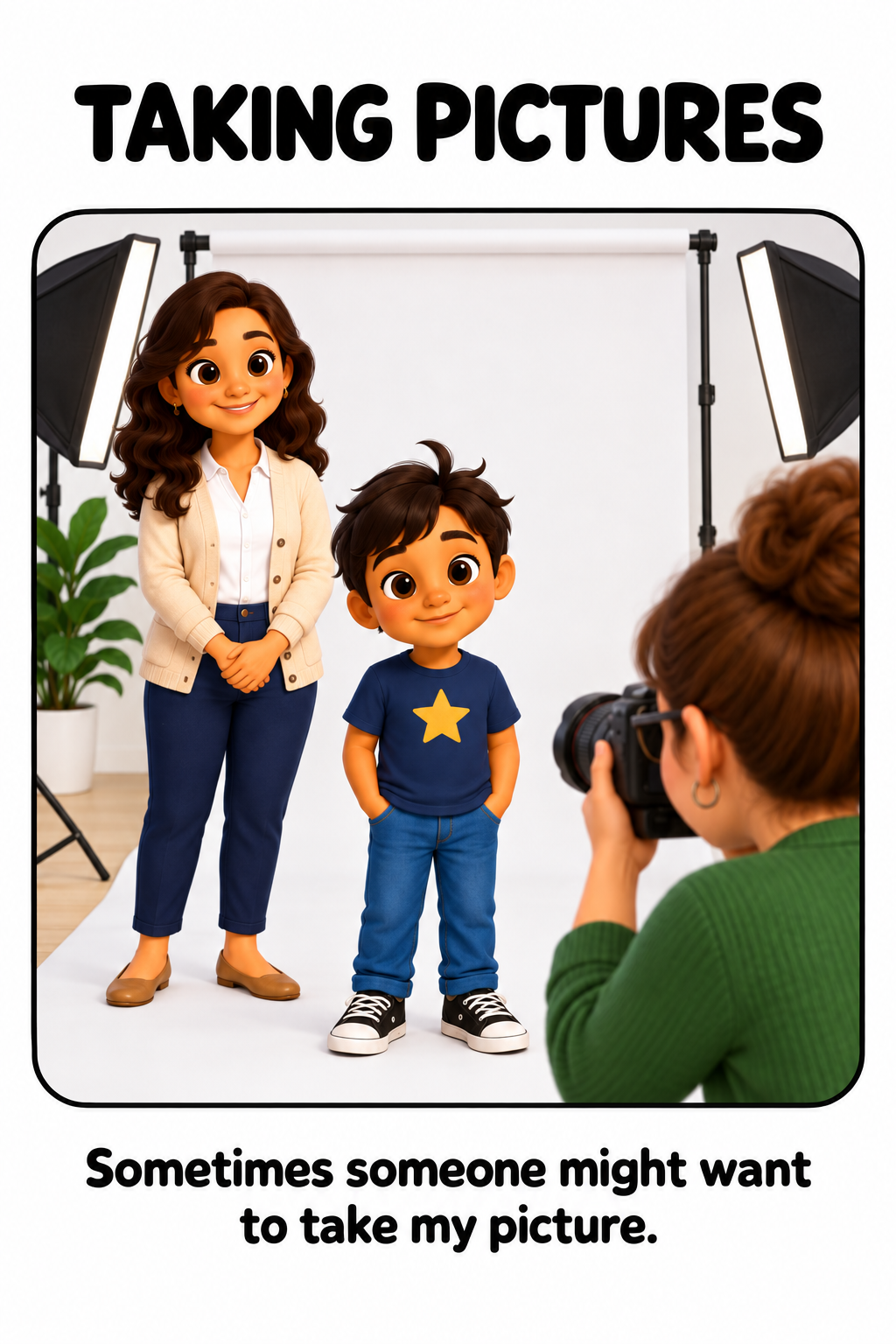 Getting My Picture Taken Social Story