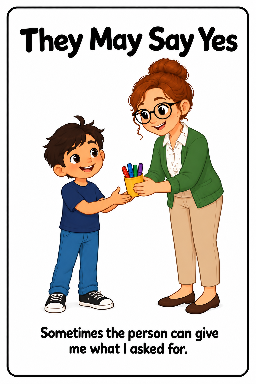 Saying Please Social Story