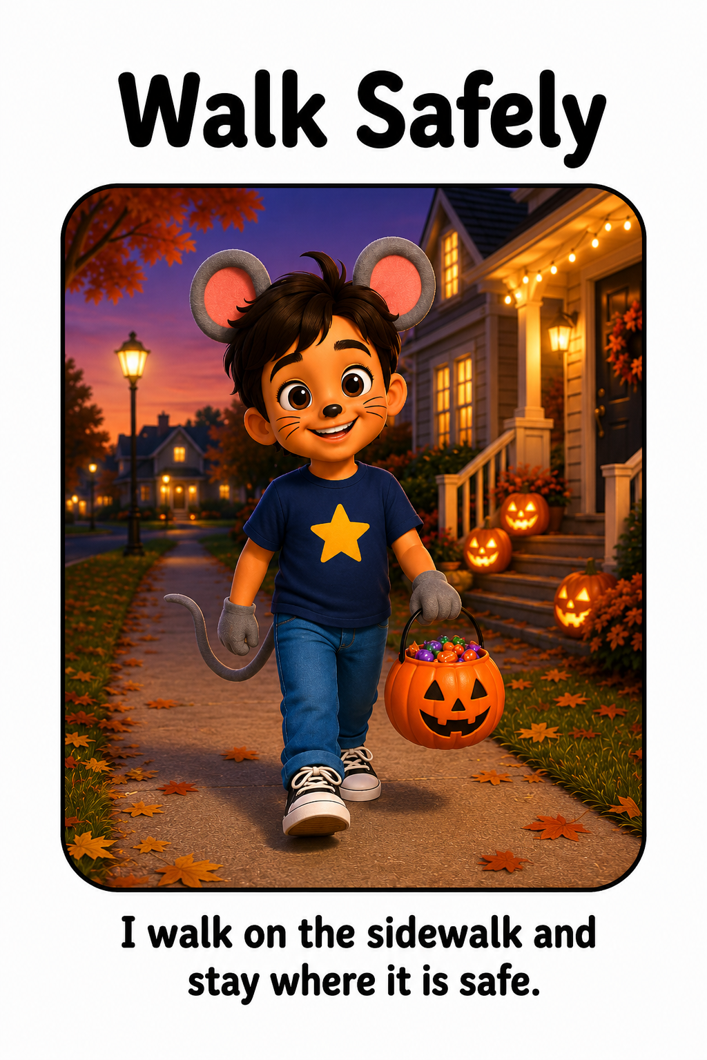 Halloween Safety Social Story
