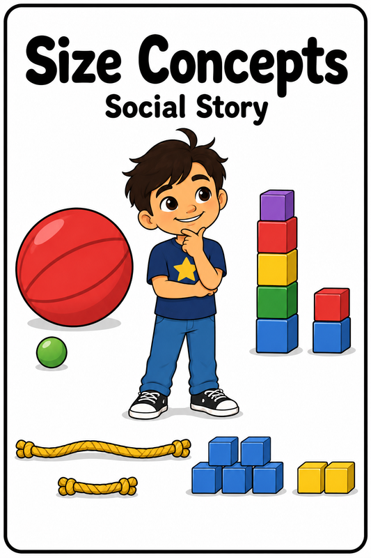 Size Concepts Social Story