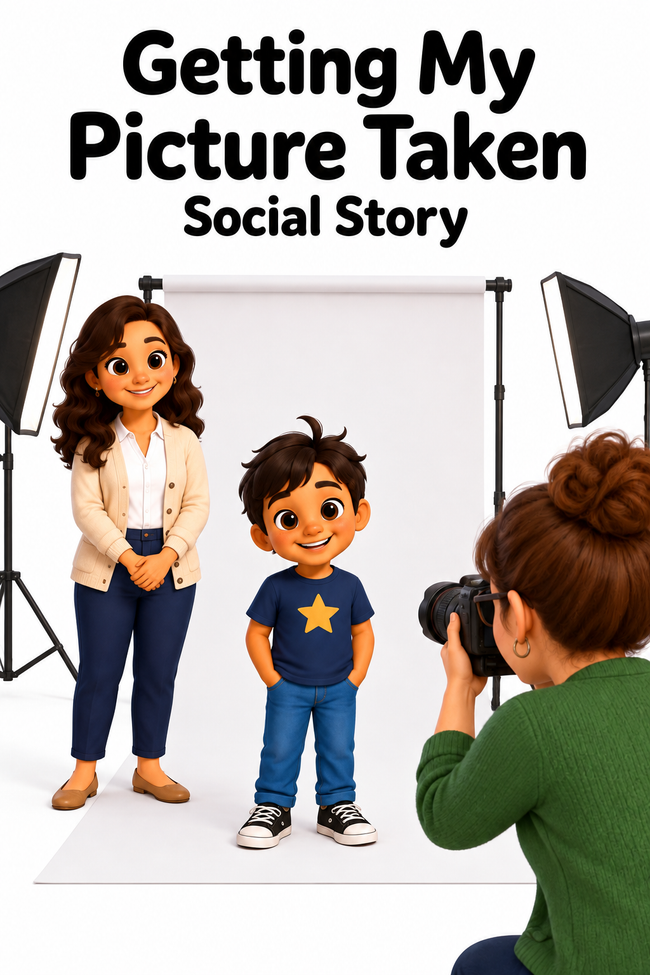 Getting My Picture Taken Social Story