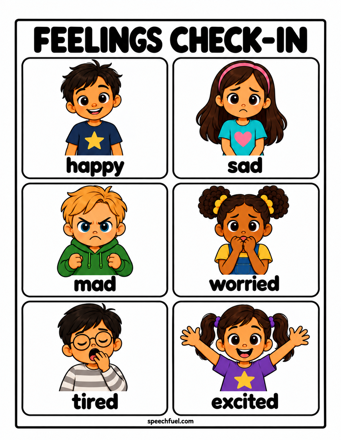 10 Printable Visual Support Posters