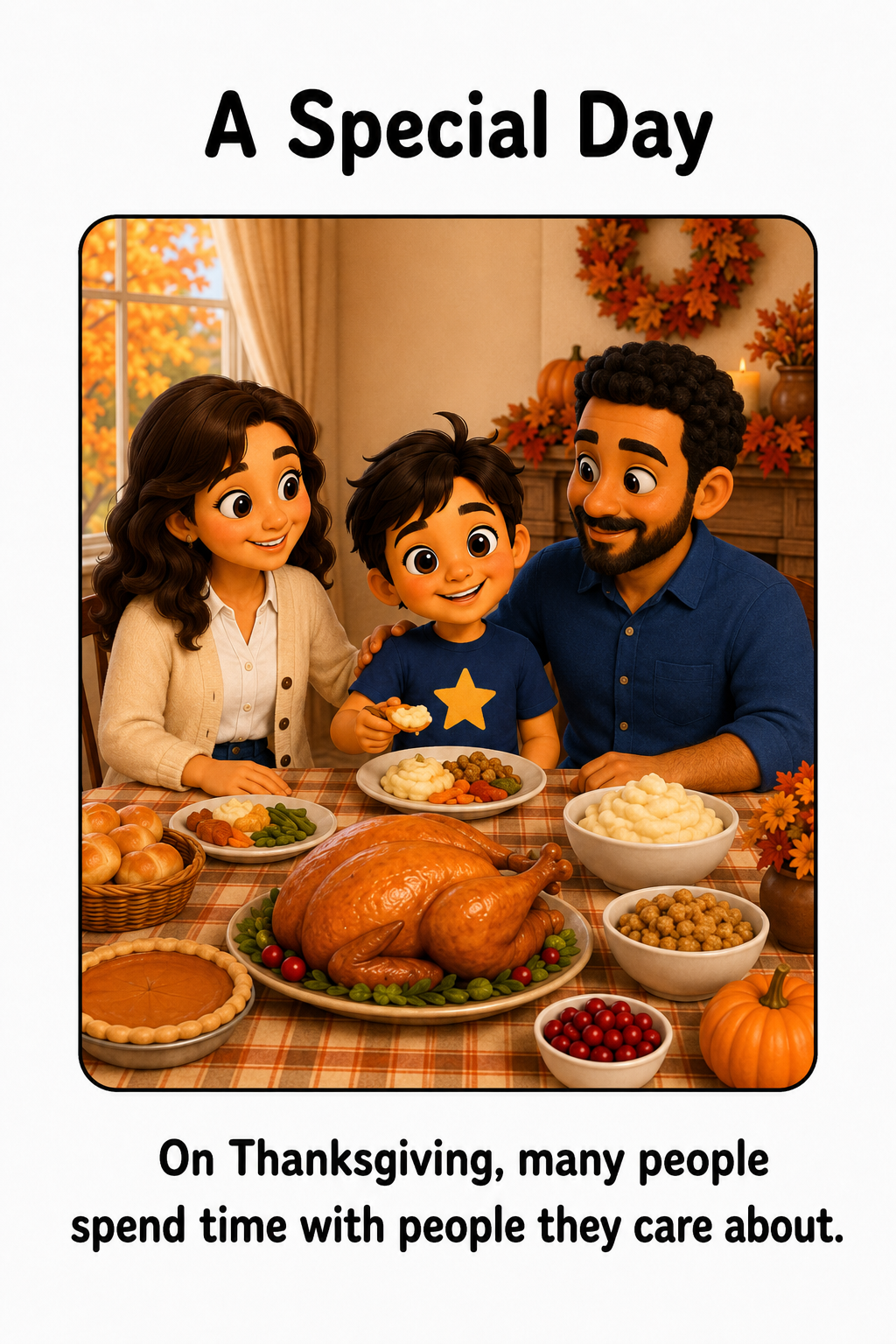 What Is Thanksgiving Social Story