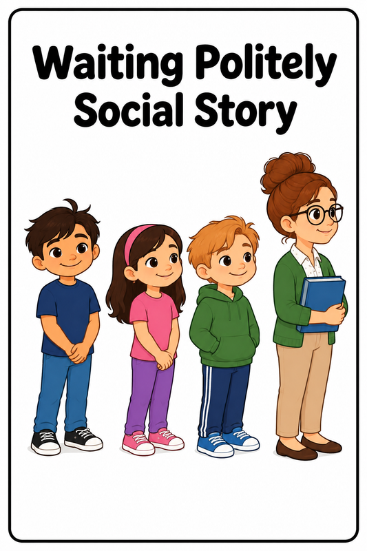 Waiting Politely Social Story