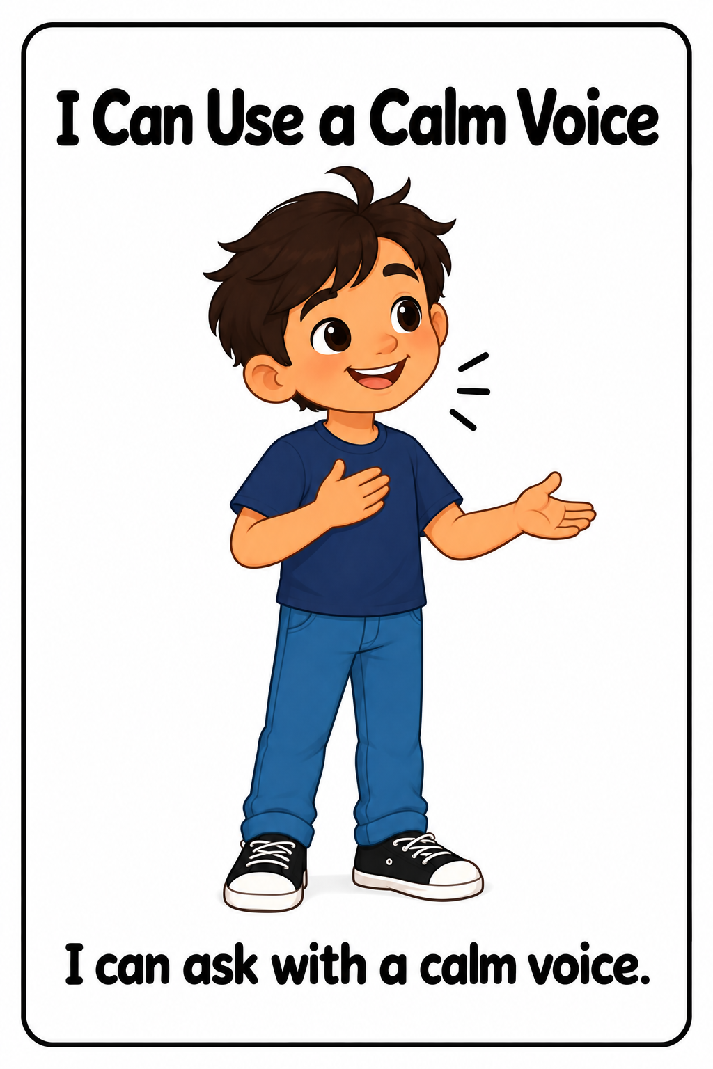 Saying Please Social Story
