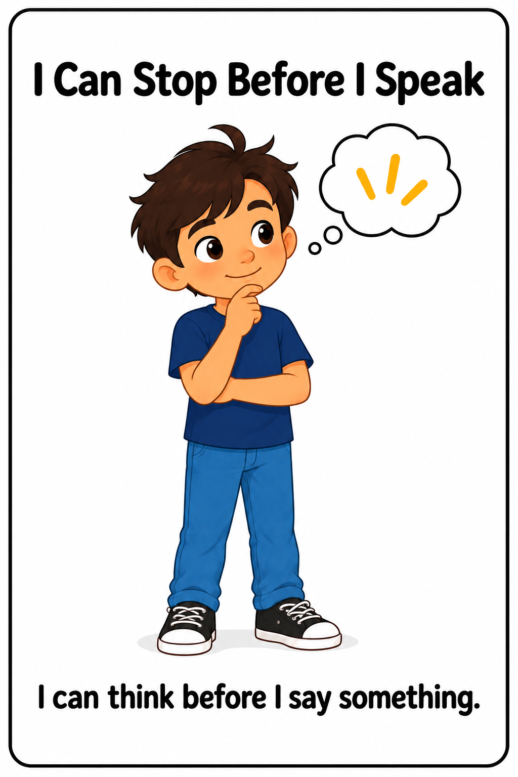 Using Kind Words Social Story
