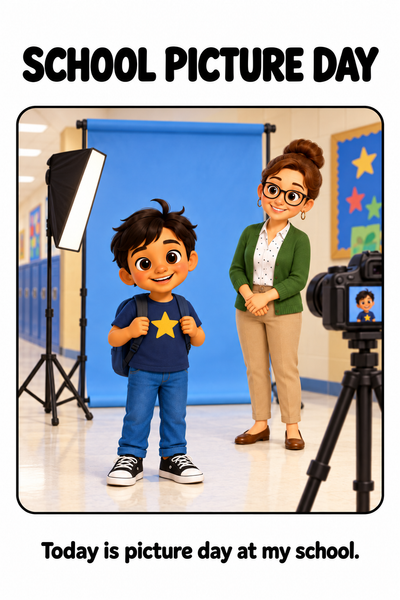 School Picture Day Social Story