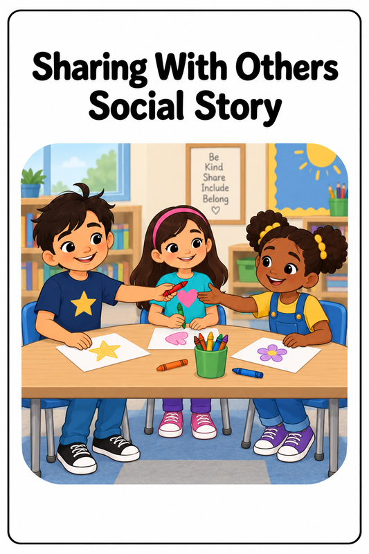 Sharing With Others Social Story