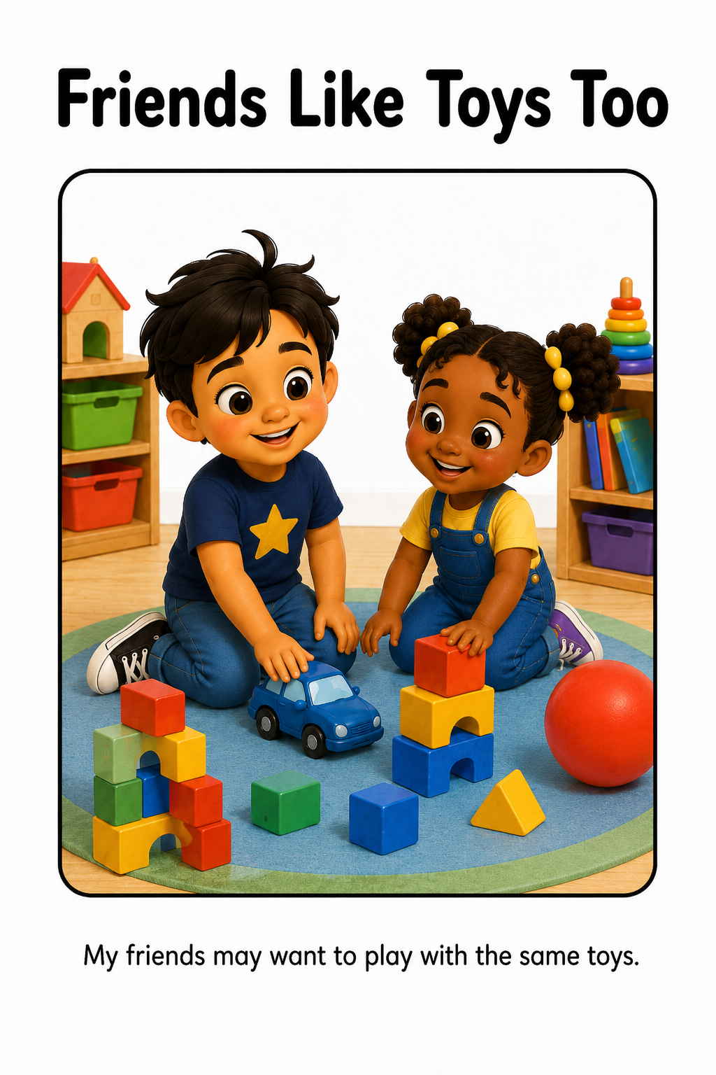 Sharing Toys at Daycare Social Story