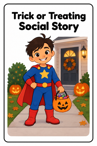 Halloween Social Story Bundle