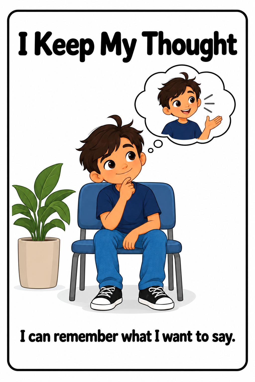Waiting for Someone to Finish Talking Social Story