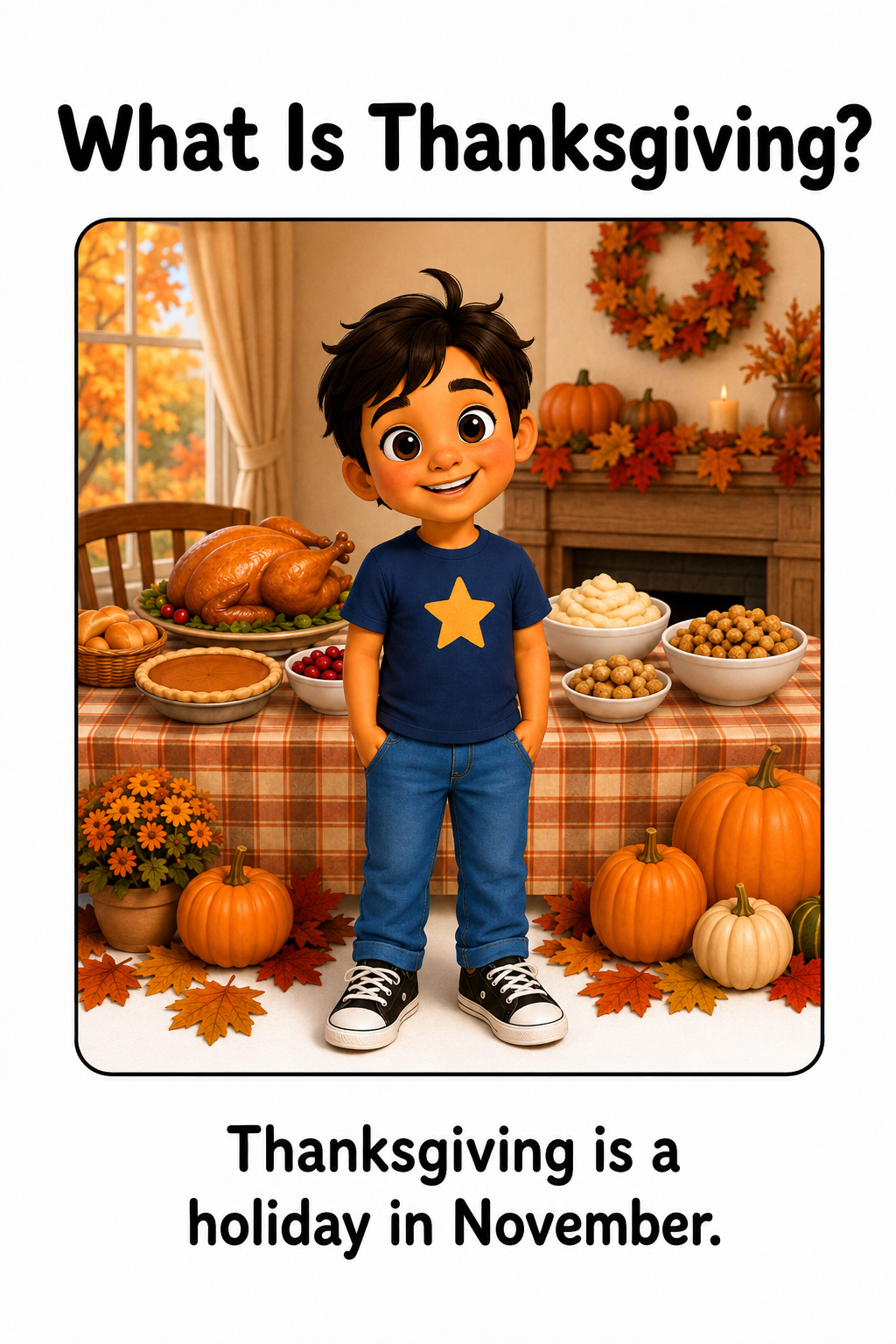 What Is Thanksgiving Social Story