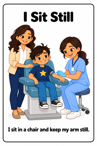 Getting Blood Drawn Social Story