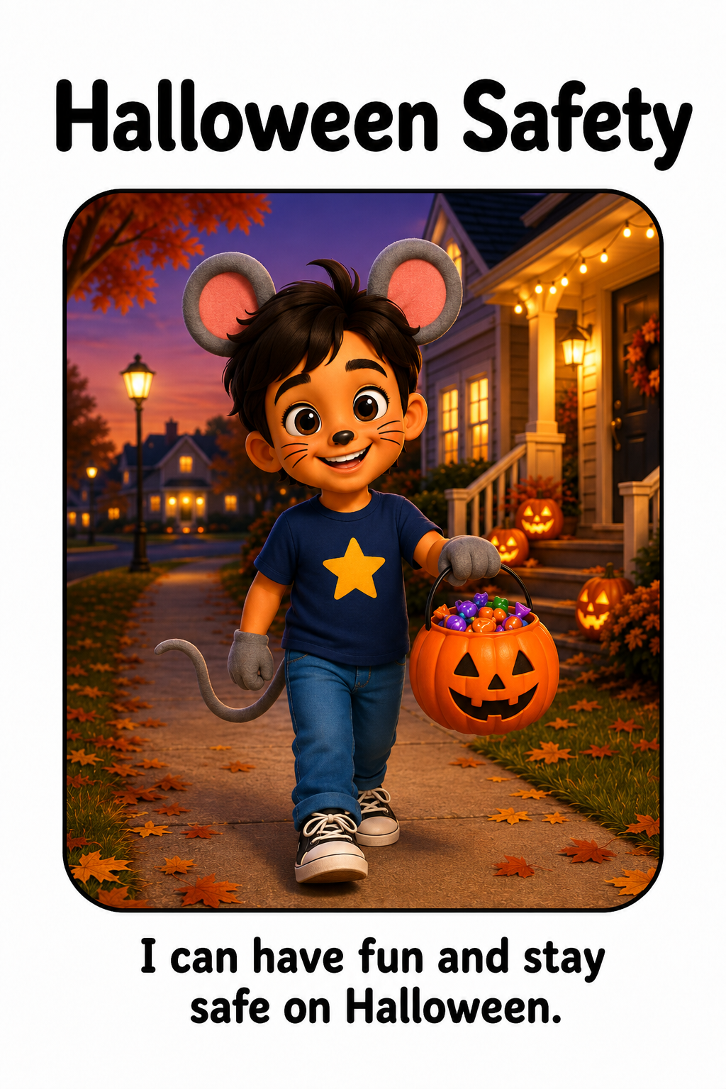 Halloween Safety Social Story