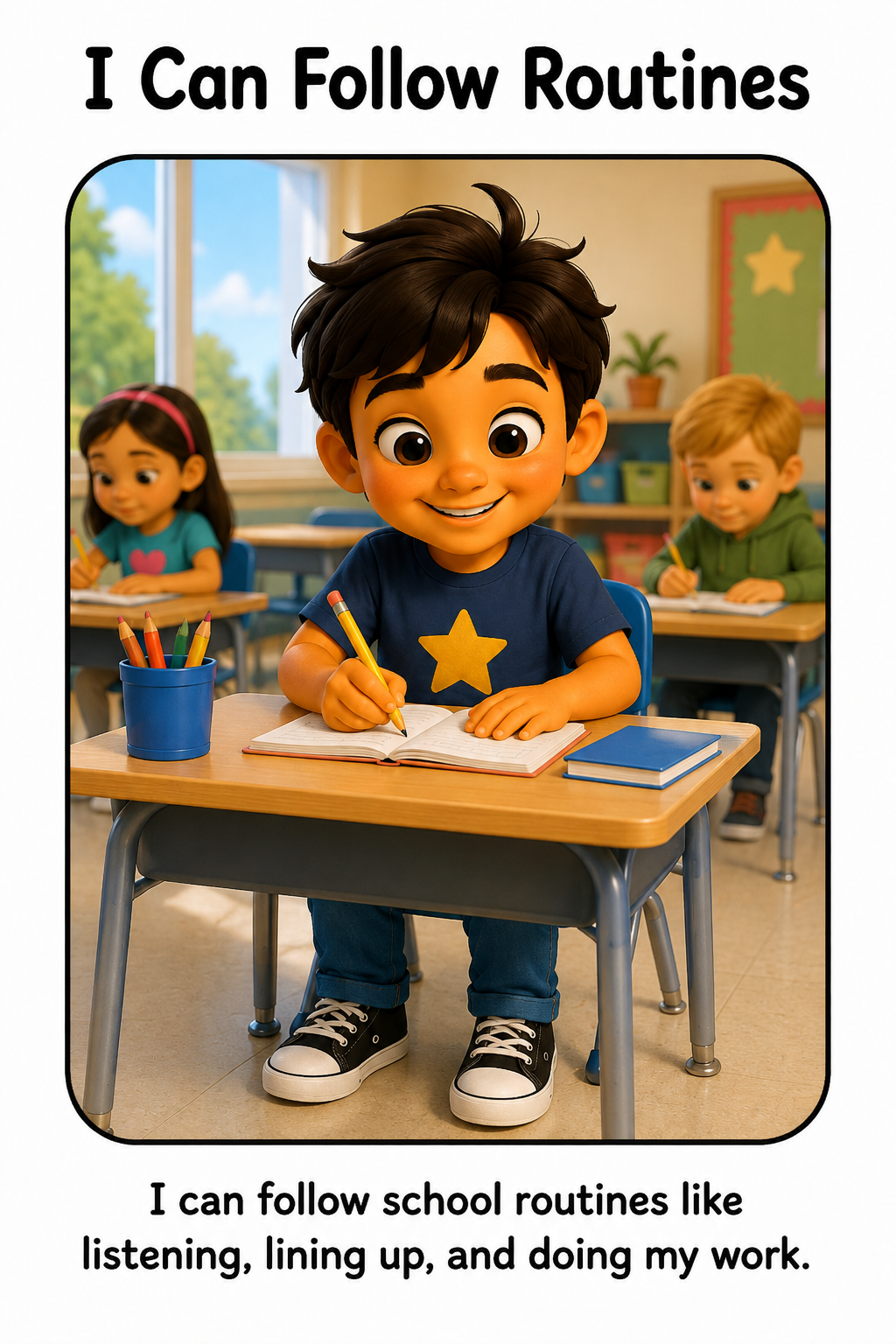 Going Back to School After Summer Break Social Story