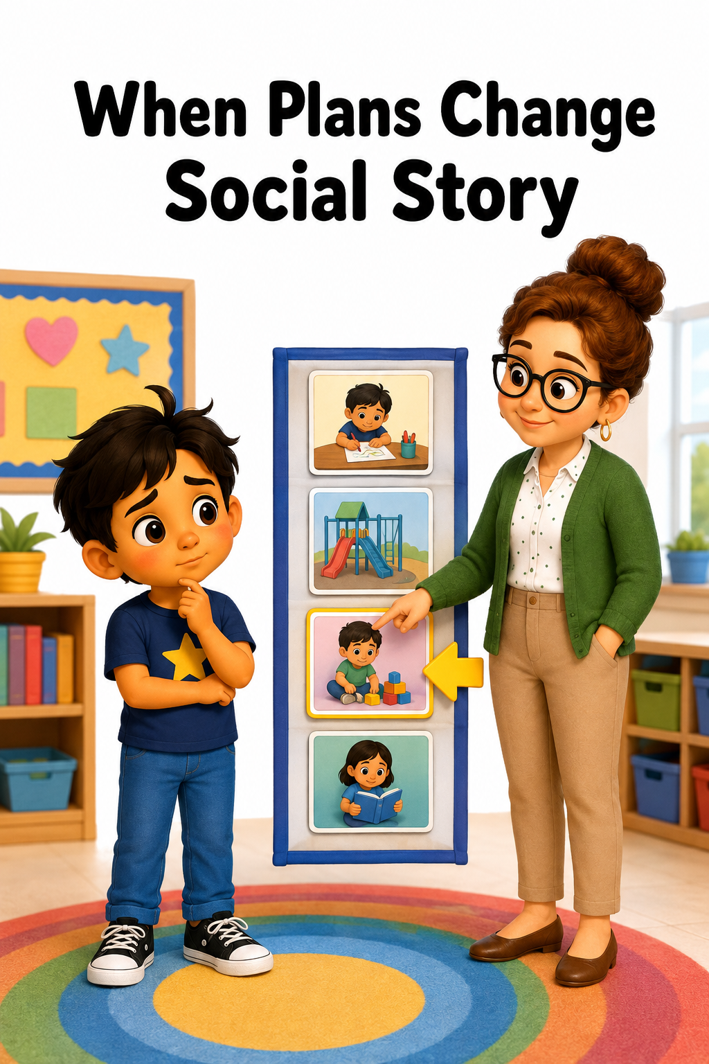 When Plans Change Social Story