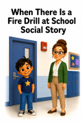 When There Is a Fire Drill at School Social Story