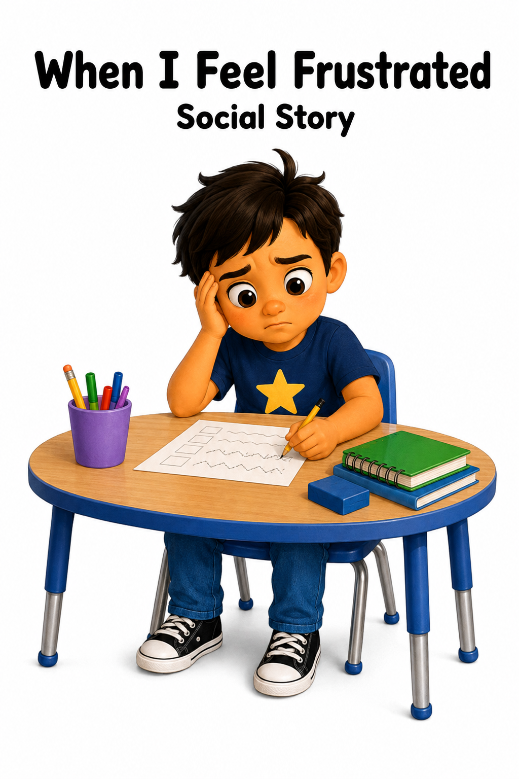 When I Feel Frustrated Social Story