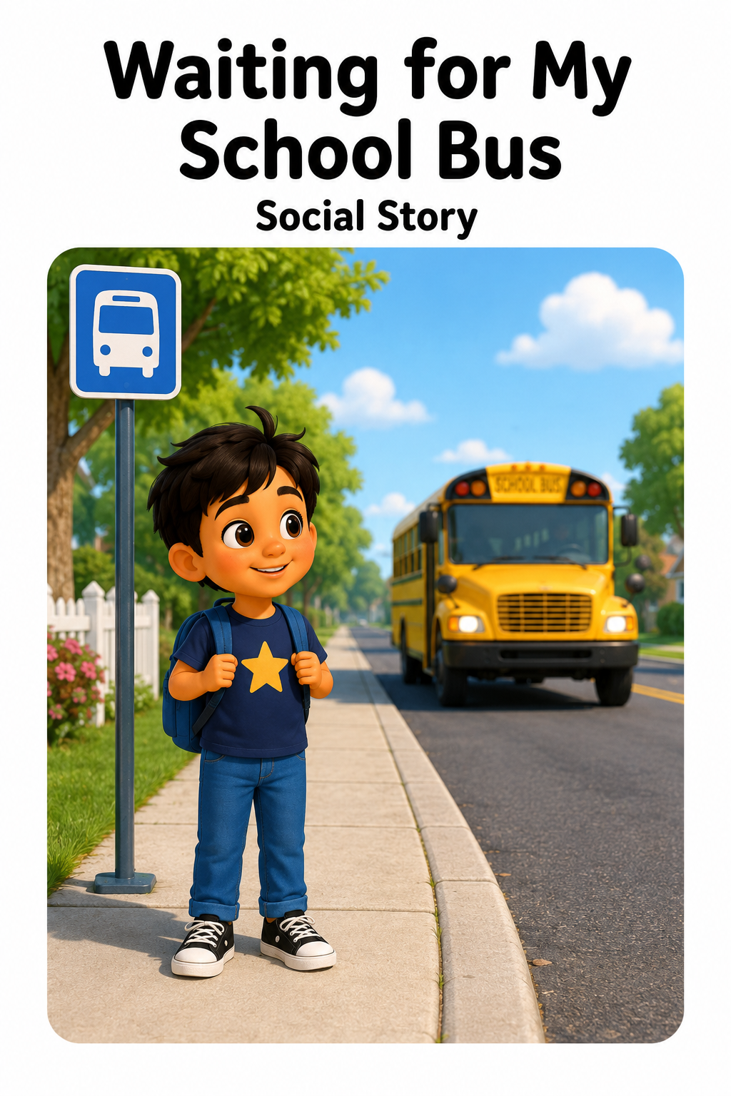 Waiting for My School Bus Social Story