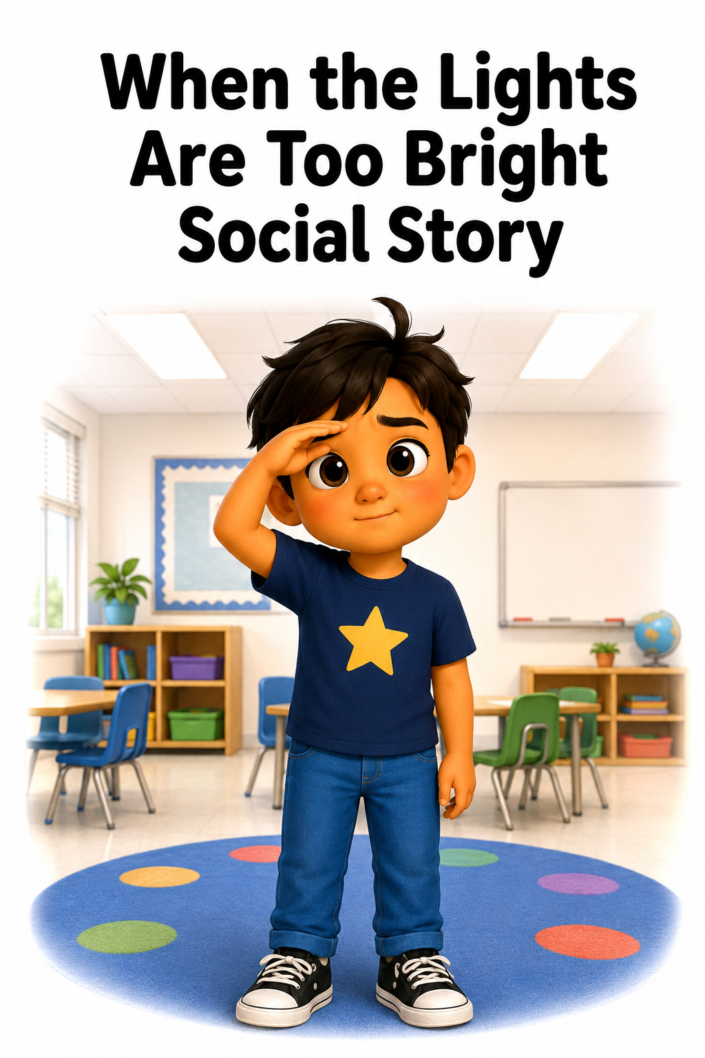 When The Lights Are Too Bright Social Story