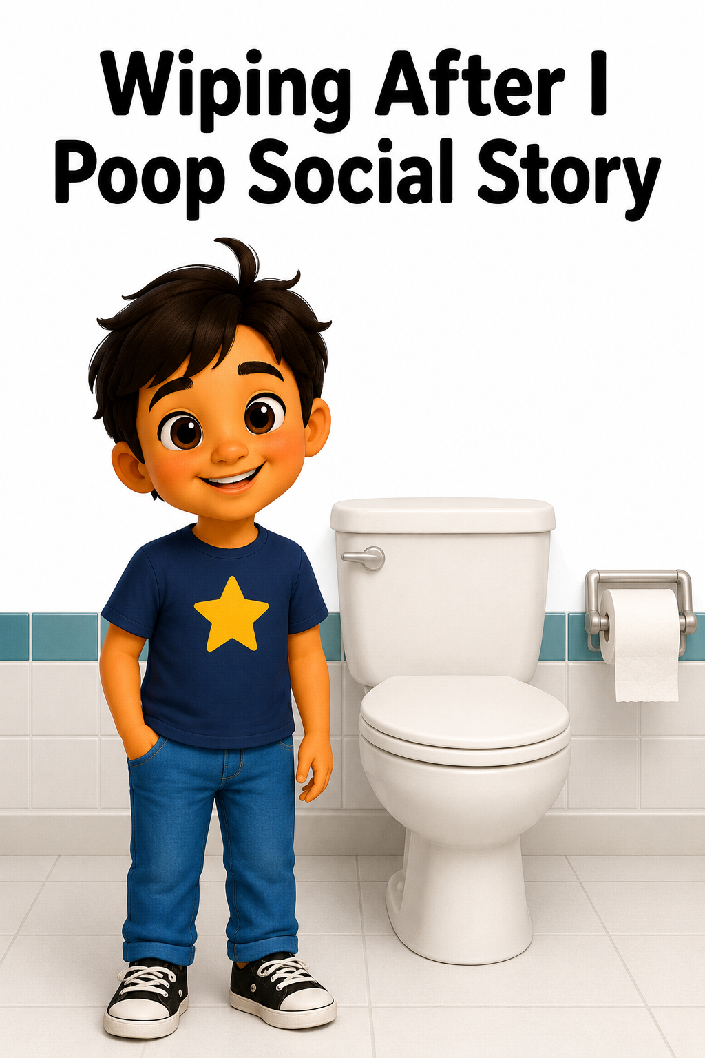 Wiping After I Poop Social Story Autism