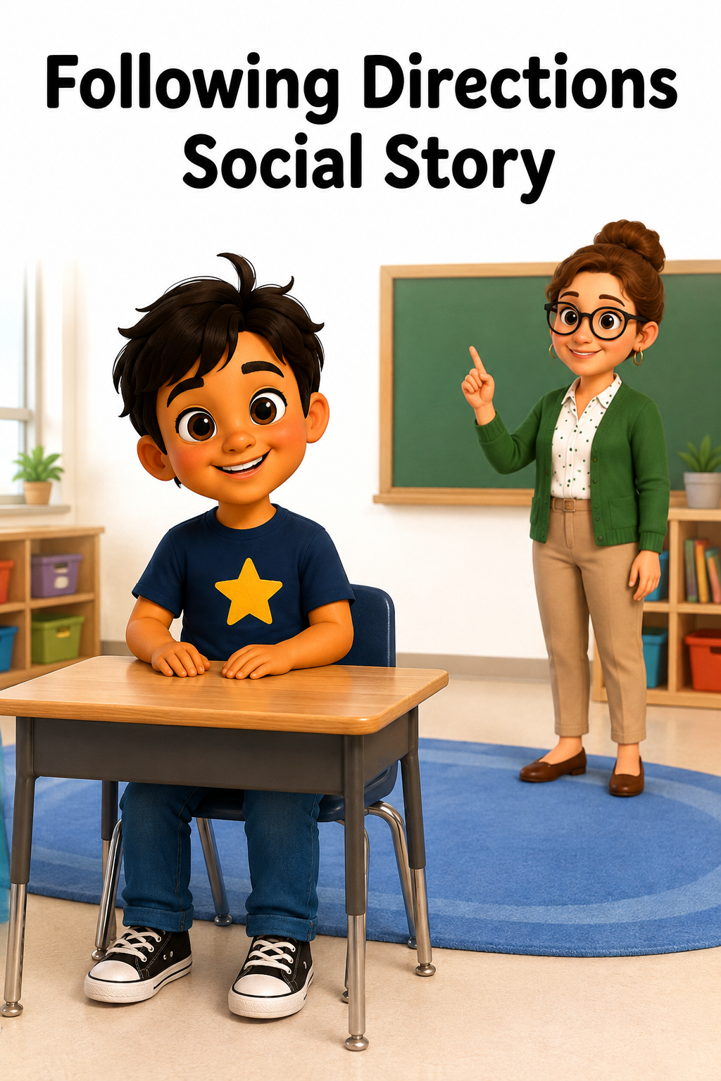 Following Directions Social Story