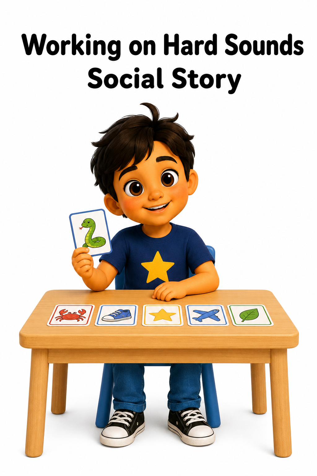 Working on Hard Sounds Social Story Autism
