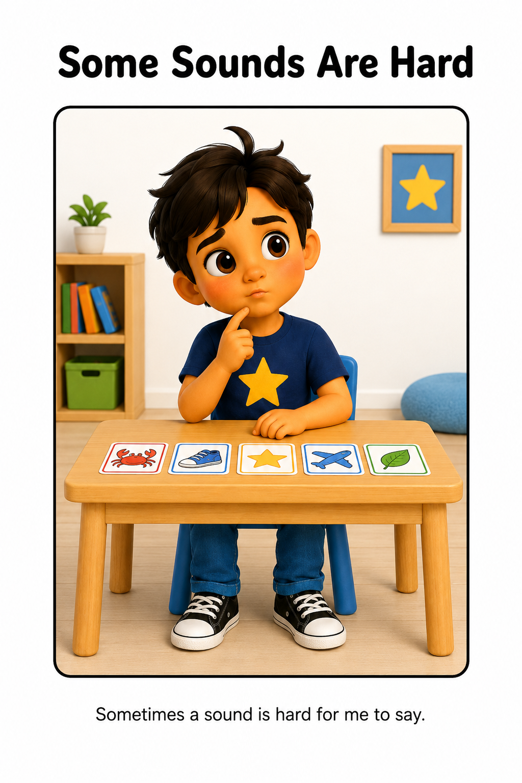 Working on Hard Sounds Social Story Autism
