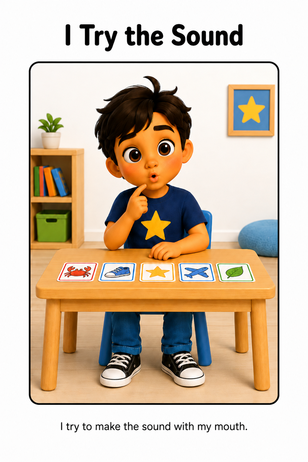 Working on Hard Sounds Social Story Autism