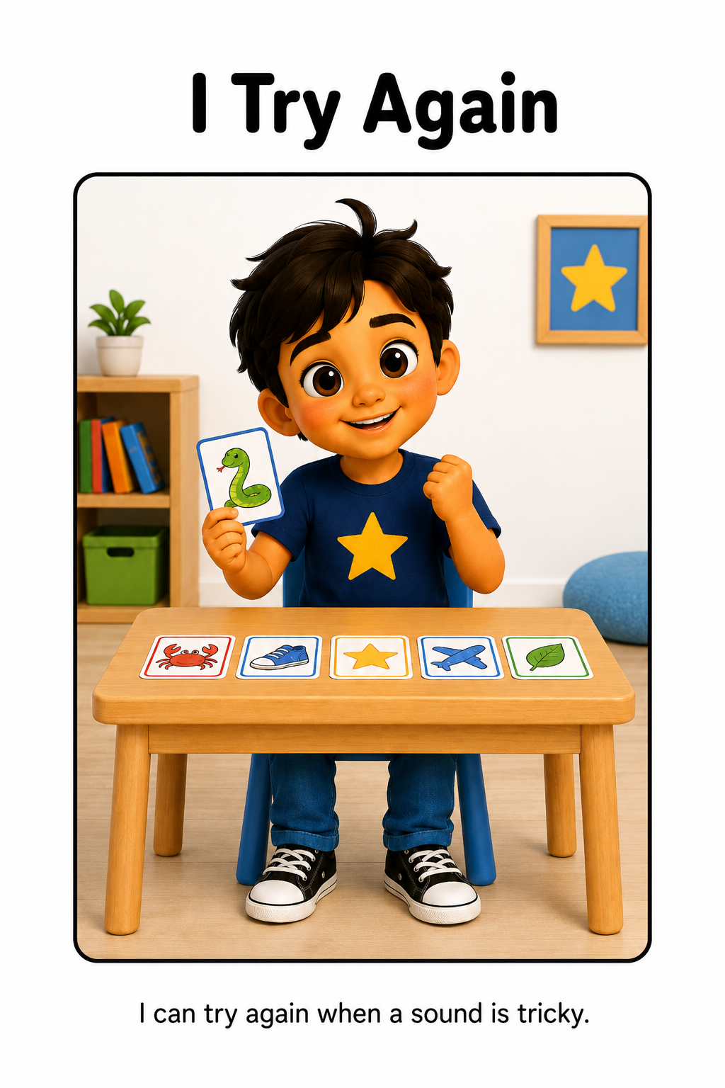 Working on Hard Sounds Social Story Autism