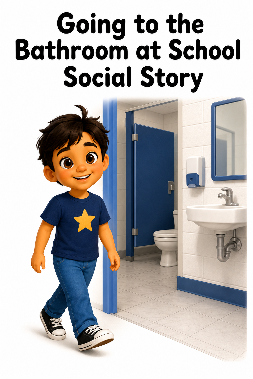 Going to the Bathroom at School Social Story