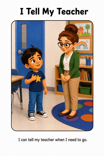 Going to the Bathroom at School Social Story