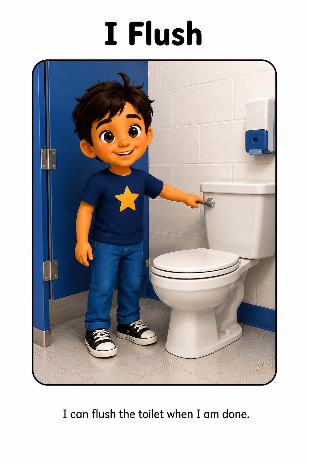 Going to the Bathroom at School Social Story