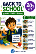 Back to School Social Story Bundle for Autism | Speech Fuel