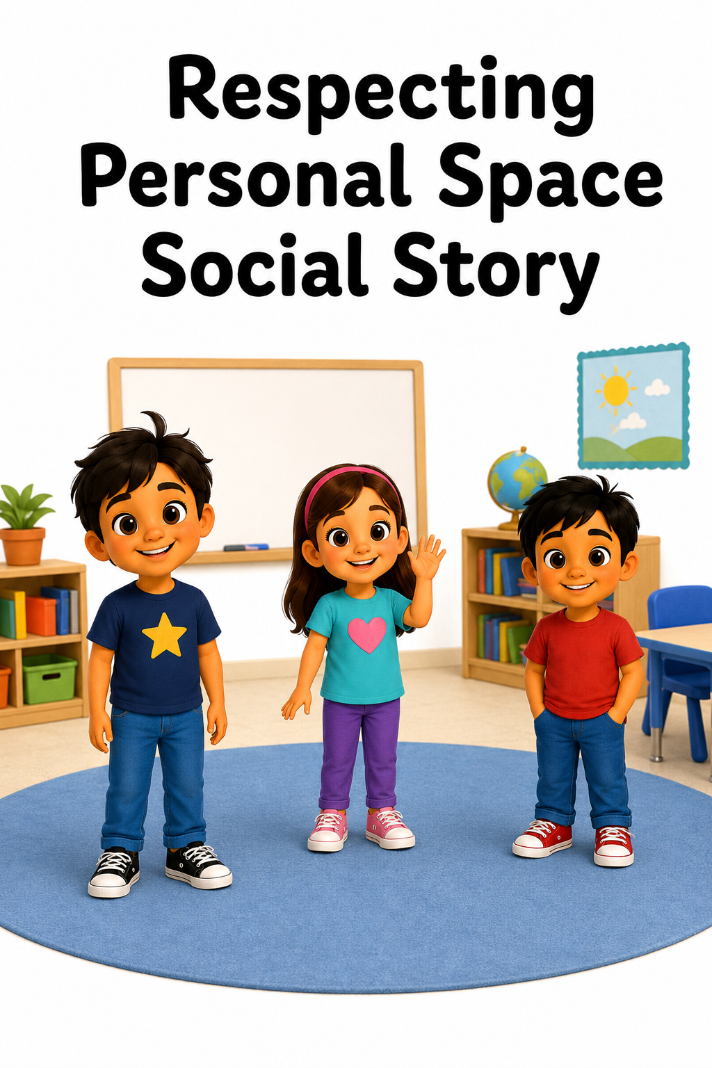 Respecting Personal Space Social Story for Autism | Speech Fuel