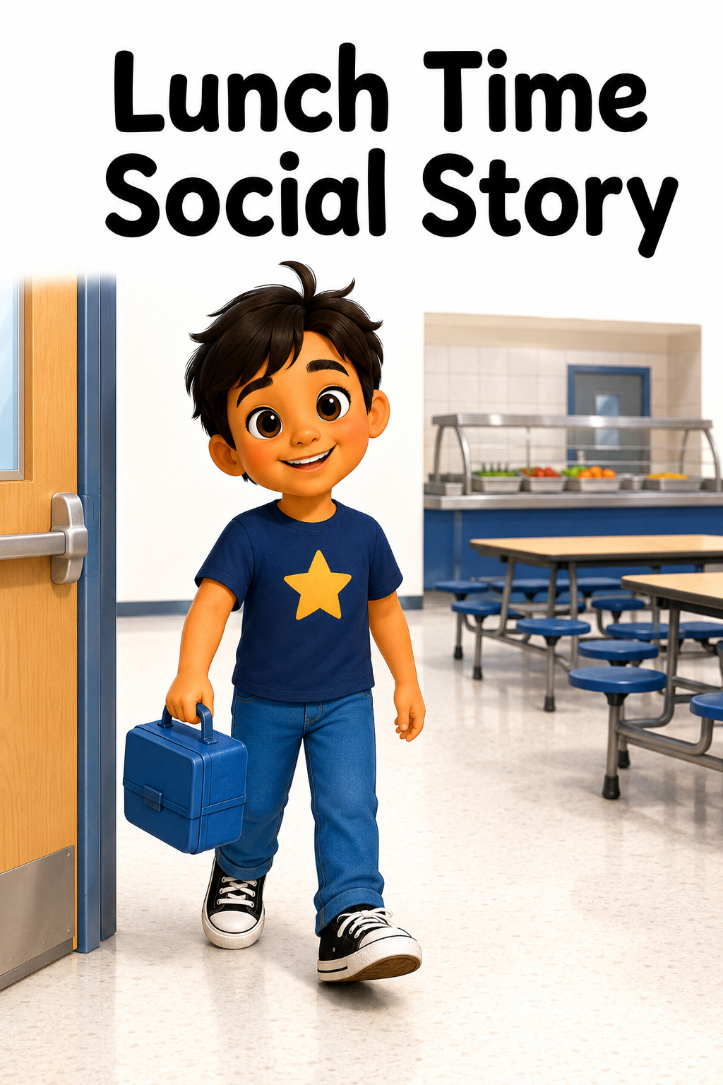 Lunch Time Social Story for Autism | Speech Fuel