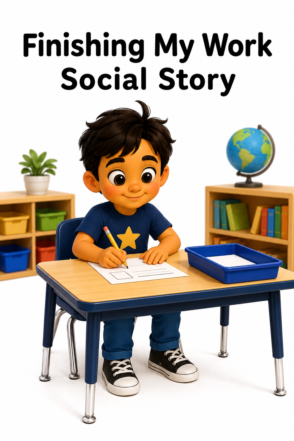 Finishing My Work Social Story