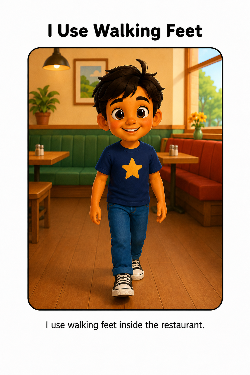 Restaurant Behavior And Manners Social Story