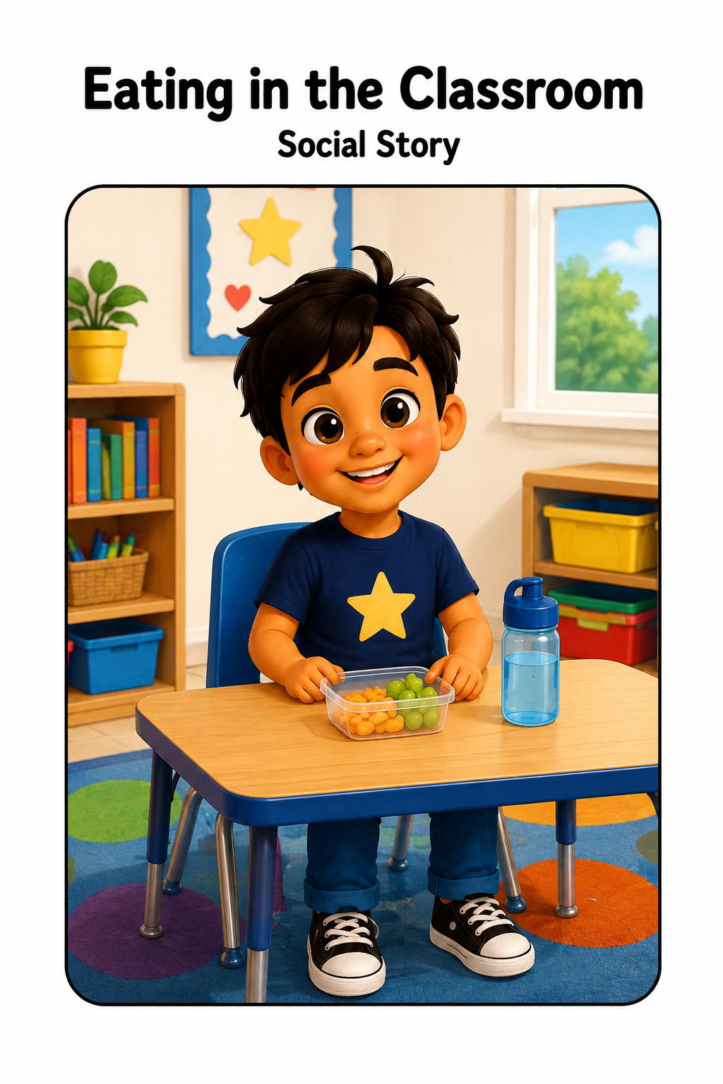 Eating in the Classroom Social Story