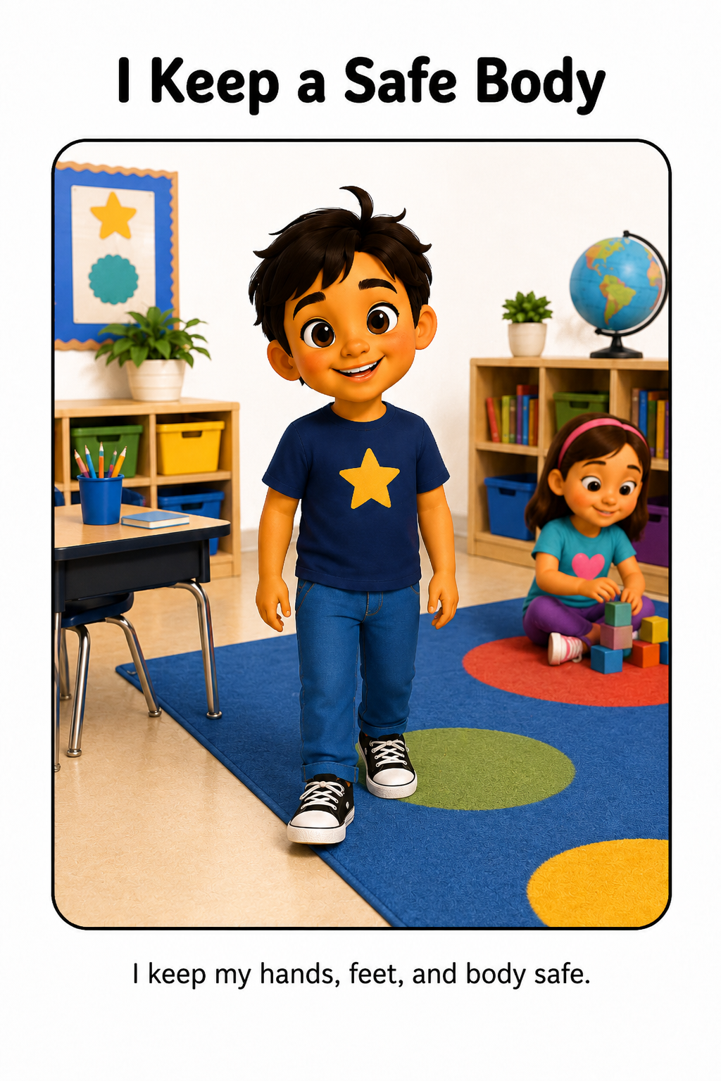 Following Classroom Rules Social Story