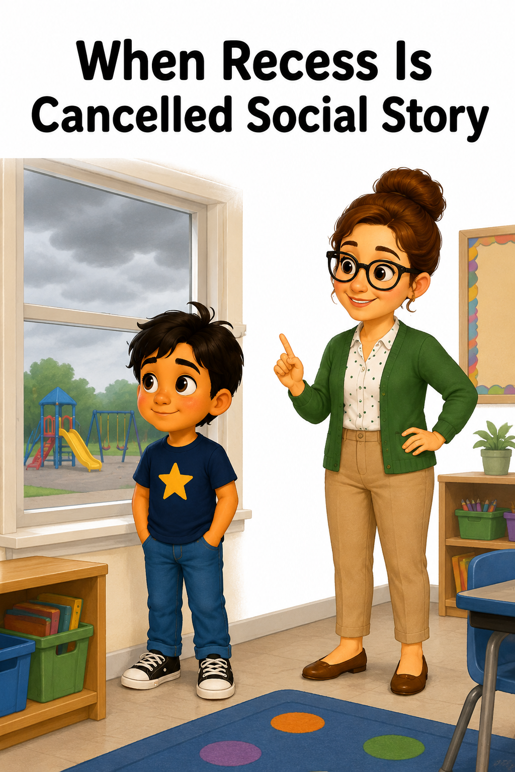 When Recess Is Cancelled Social Story