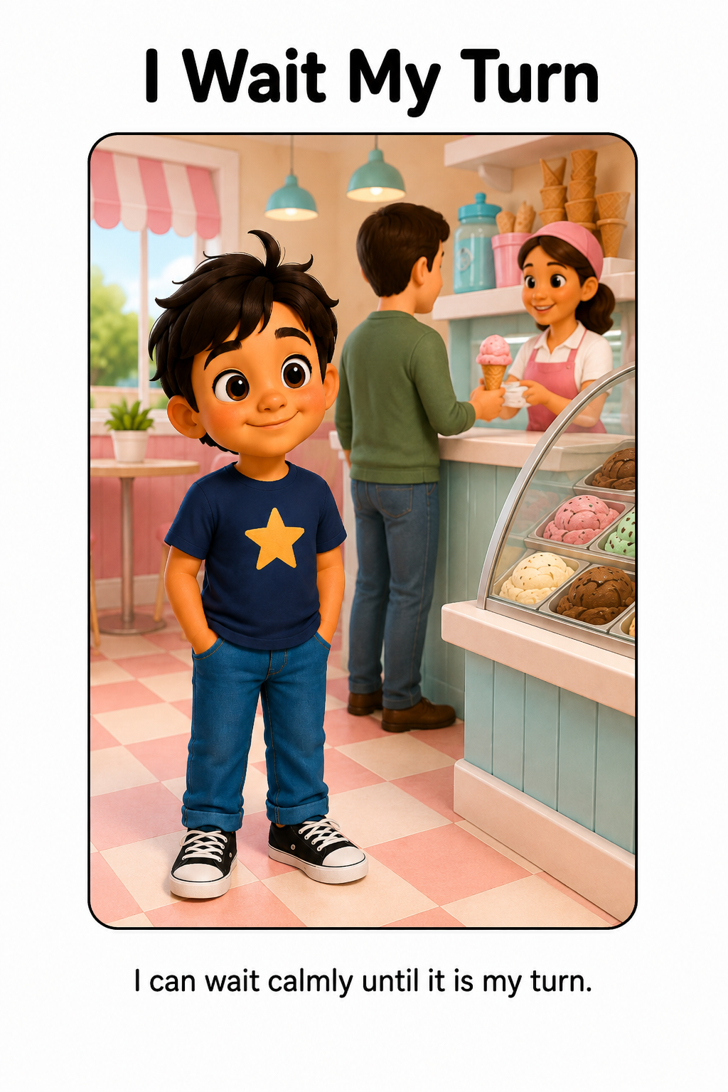 Going to the Ice Cream Shop Social Story