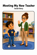 Meeting My New Teacher Social Story